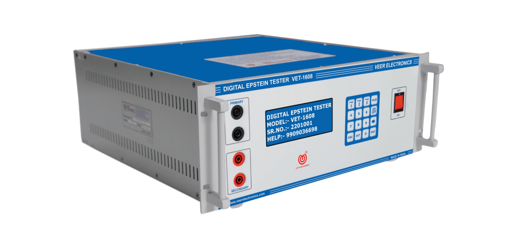 Digital Epstein Tester VET-1608